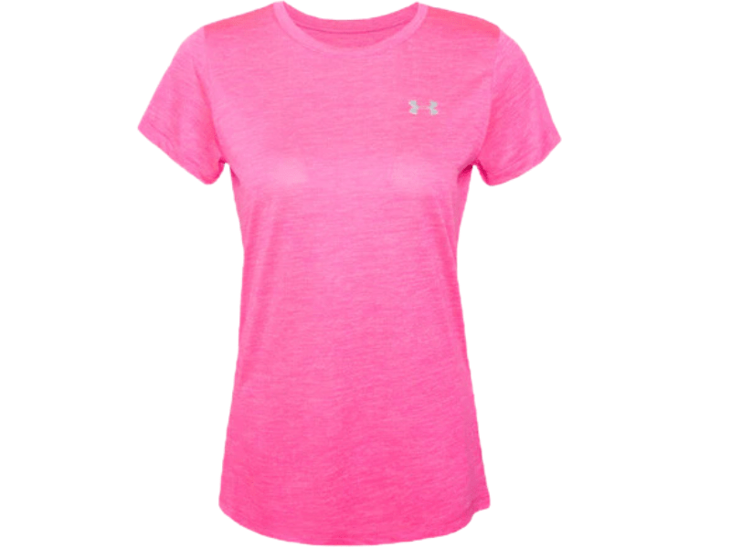 Under Armour Ladies Tech SSC Twist Tee (Pink 653) - Gotto Sports Belfast -f7b4-under-armour-ladies-tech-ssc-twist-tee-pink-653-extra-small